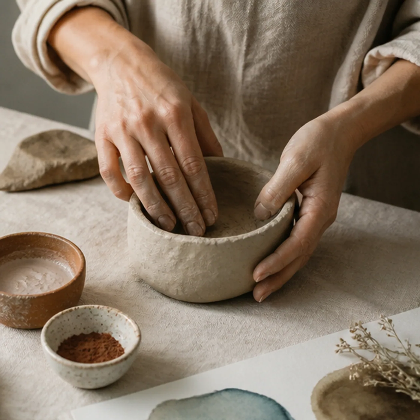 Séance individuelle dans un cadre créatif et naturel